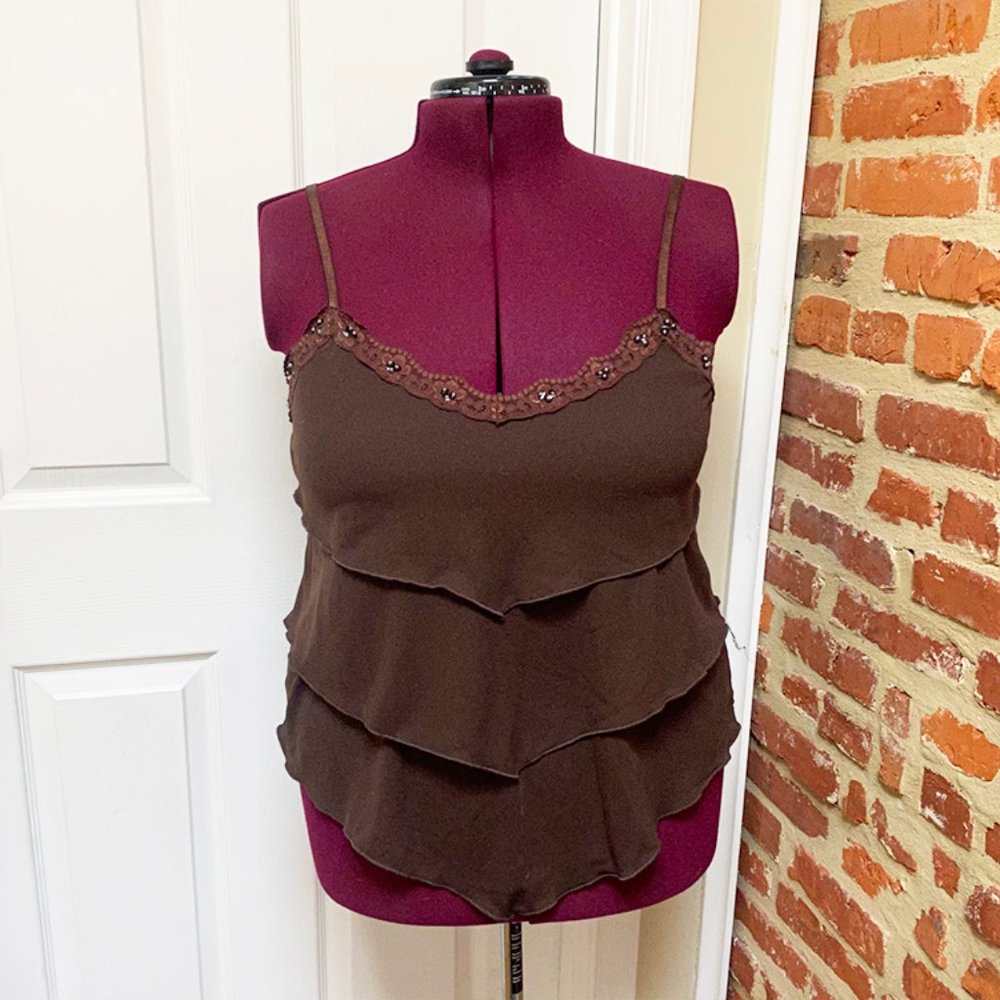NWT Lane Bryant Lace Embellished Camisole sz 18/20